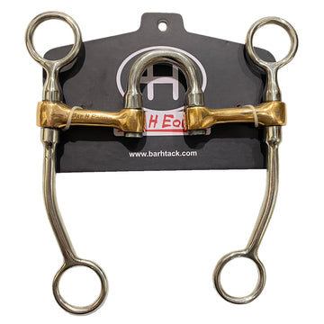 High Port Copper Swivel Mouth Shank Bit